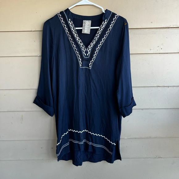 Dolan Left Coast Collection Boho Tunic Top - Size Small - SOLD OUT ON ANTHRO WEB - Picture 2 of 6